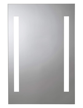 Croydex Thornton 400 x 600mm Illuminated LED Mirror - Image