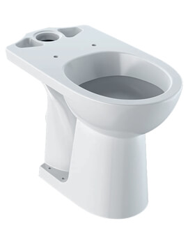 Geberit Selnova Comfort 360 x 670mm Close Coupled WC Pan White - Image