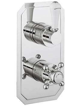 Crosswater Belgravia Concealed Chrome Thermostatic Shower Valve - Image