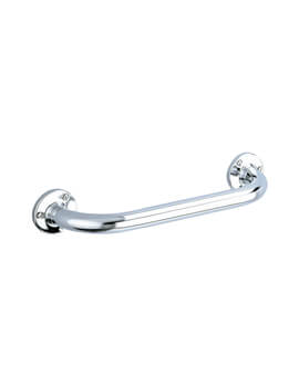 Delabie ECO Polished Stainless Steel Straight Grab Bar - Image
