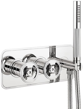 Union Thermostatic Shower Valve With 2 Way Diverter And Handset