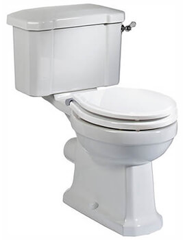 Harrow Close Coupled White WC And Cistern