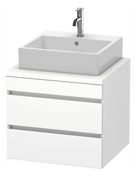 DuraStyle 548mm Depth Two Drawer Vanity Unit For Console