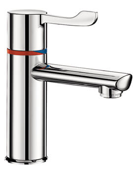 Delabie Securitherm Deck Mounted Thermostatic Basin Mixer Tap - Image