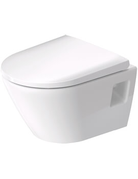 Duravit D-Neo Compact Wall Mounted Rimless Wc Pan - Image