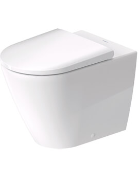 D-Neo Floor Standing Rimless Back To Wall Wc Pan