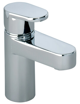 Stream Basin Mixer Tap Chrome With Click Waste