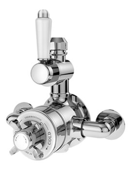 Nuie Selby Traditional Exposed Chrome Shower Valve - Image
