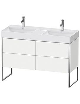 XSquare Floor-Standing 1184 x 460mm Vanity Unit With 4-Pull-Out Compartments