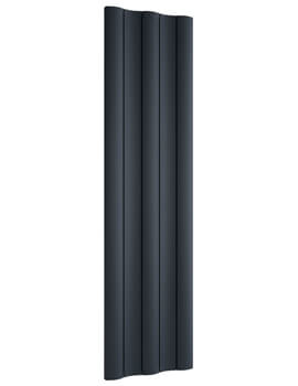 Gio 1800mm High Single Panel Vertical Aluminium Radiator