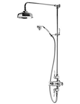 Wessex Dual Function Exposed Shower Set Chrome