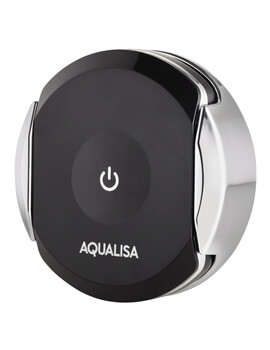 Aqualisa Optic Q Smart Shower Wireless Remote Control Black - Image