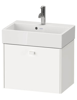 Brioso 584mm x 442mm 1 Drawer Wall Mounted Vanity Unit For Vero Air Basin