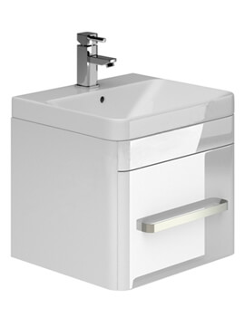 Essential Vermont 500mm Wall Hung Vanity Unit And Basin - Image