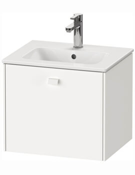 Brioso 520mm x 442mm 1 Drawer Wall Mounted Vanity Unit For Me By Starck Basin