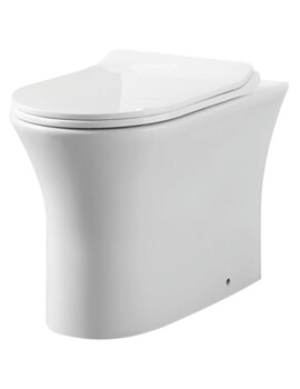 Joseph Miles Viva Rimless Comfort Height Back To Wall Pan With Soft Close Seat