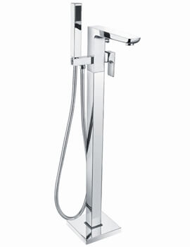 Joseph Miles Uno Freestanding Bath Shower Mixer Tap - Image