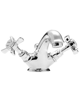Imperial Chrome Mono Basin Mixer Tap And Pop Up Waste