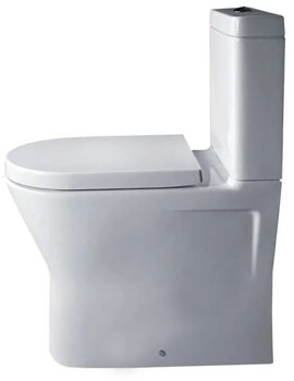 Essential IVY Comfort Height White Close Coupled Back To Wall WC Pack