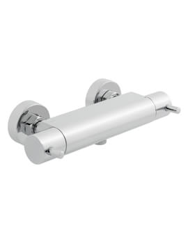 Celsius Chrome 1 Outlet Exposed Thermostatic Shower Mixer Valve