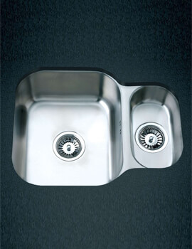 Clearwater Tango 594 x 460mm 1.5 Bowl Kitchen Sink - Image