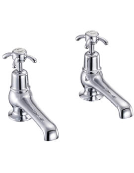 Anglesey 5 Inch Chrome Basin Taps - AN2