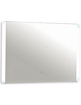 Joseph Miles Berio 700 x 500mm LED Mirror With Demister Pad And Shaver Socket - Image