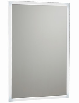 Joseph Miles Mosca 500 x 700mm LED Bluetooth Mirror With Demister Pad And Shaver Socket - Image