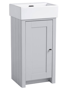 Lansdown 400mm Cloakroom Unit And Basin