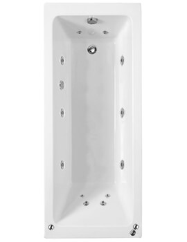 Florence 1700mm Single Ended Whirlpool Bath