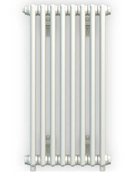 Bisque Classic 742mm High Wall Hung 2 Column Towel Radiator
