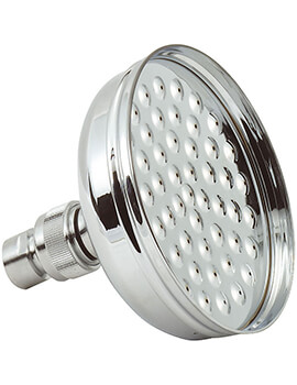 Deva 5 Inch Traditional Shower Rose With Swivel Joint - Image