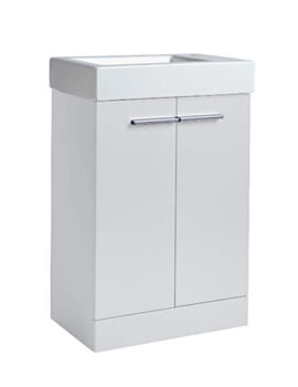 Kobe 560mm Contemporary Floor-Standing Unit With Basin