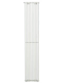 Bisque Trubi 1800mm High Wall Mounted Double Column Radiator