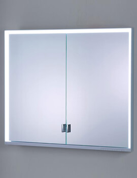 Royal Lumos Double-Door LED Illuminated Recessed Mirror Cabinet