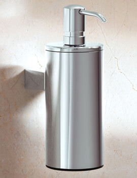 Keuco Plan Chrome Lotion Dispenser With Pump 65 x 179 x 123mm