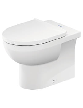 Duravit No.1 370 x 570mm Back To Wall Rimless Toilet