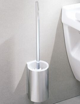 Keuco Plan Wall-Mounted Toilet Brush Set - Image