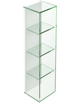 Origins Living Pier Glass 4 Box 180mm x 700mm Rectangular Shelf - Image