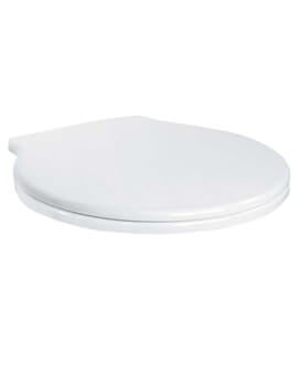 Space White Toilet Seat And Cover