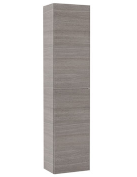 The Gap 346 x 1504mm 2-Door Column Unit - City Oak