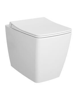 VitrA M-Line Rim-ex Floor-Standing Back-To-Wall WC Pan - Image