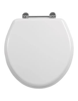 Imperial Carlyon Toilet Seat With Standard Chrome Hinges