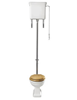 Etoile WC Pan With High-Level Cistern