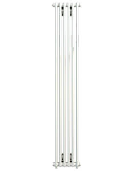 Bisque Classic 1792mm High Wall Hung 2 Column Towel Radiator