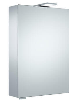 Royal 15 Single Door Mirror Cabinet With LED Light 500 x 700mm