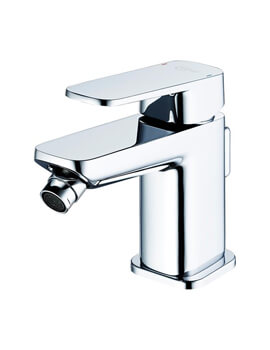 Tonic II Single Lever Bidet Mixer Tap With Pop-Up Waste
