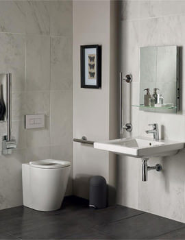 Ideal Standard Concept Freedom Ensuite Bathroom Pack With Basin And Back To Wall WC - Image