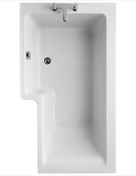 Ideal Standard Concept Idealform White Square Shower Bath - Image