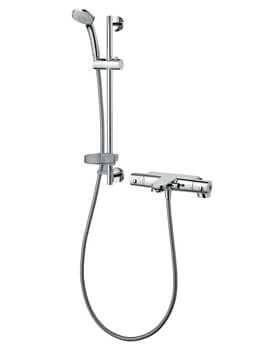 Alto Ecotherm Thermostatic Bath Shower Mixer Pack With Idealrain Kit